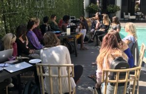 women coworking