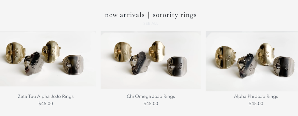 Jo jos rings