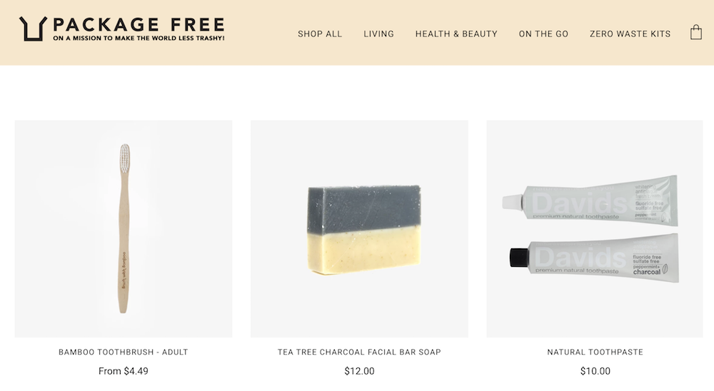 package free shop